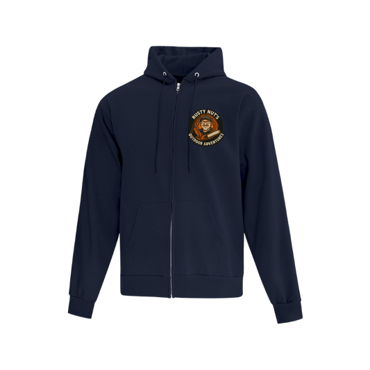 Rusty Nut's Outdoor Adventures Full Zip Hooded Sweatshirt