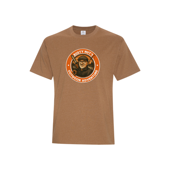 Rusty Nut's Outdoor Adventures Earth Wash Adult Tee
