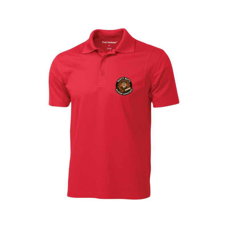Rusty Nut's Outdoor Adventures Unisex Polo
