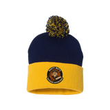 Rusty Nut's Outdoor Adventures Pom-Pom Beanie