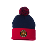 Rusty Nut's Outdoor Adventures Pom-Pom Beanie