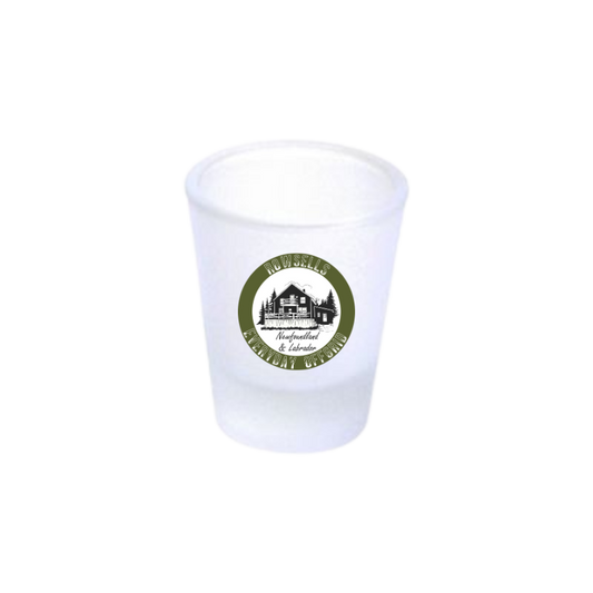 Rowsells Everyday Off Grid Frosted Shot Glass
