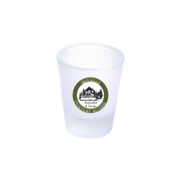 Rowsells Everyday Off Grid Living in NL Frosted Shot Glass