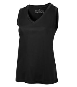 Ladies Sleeveless V-Neck